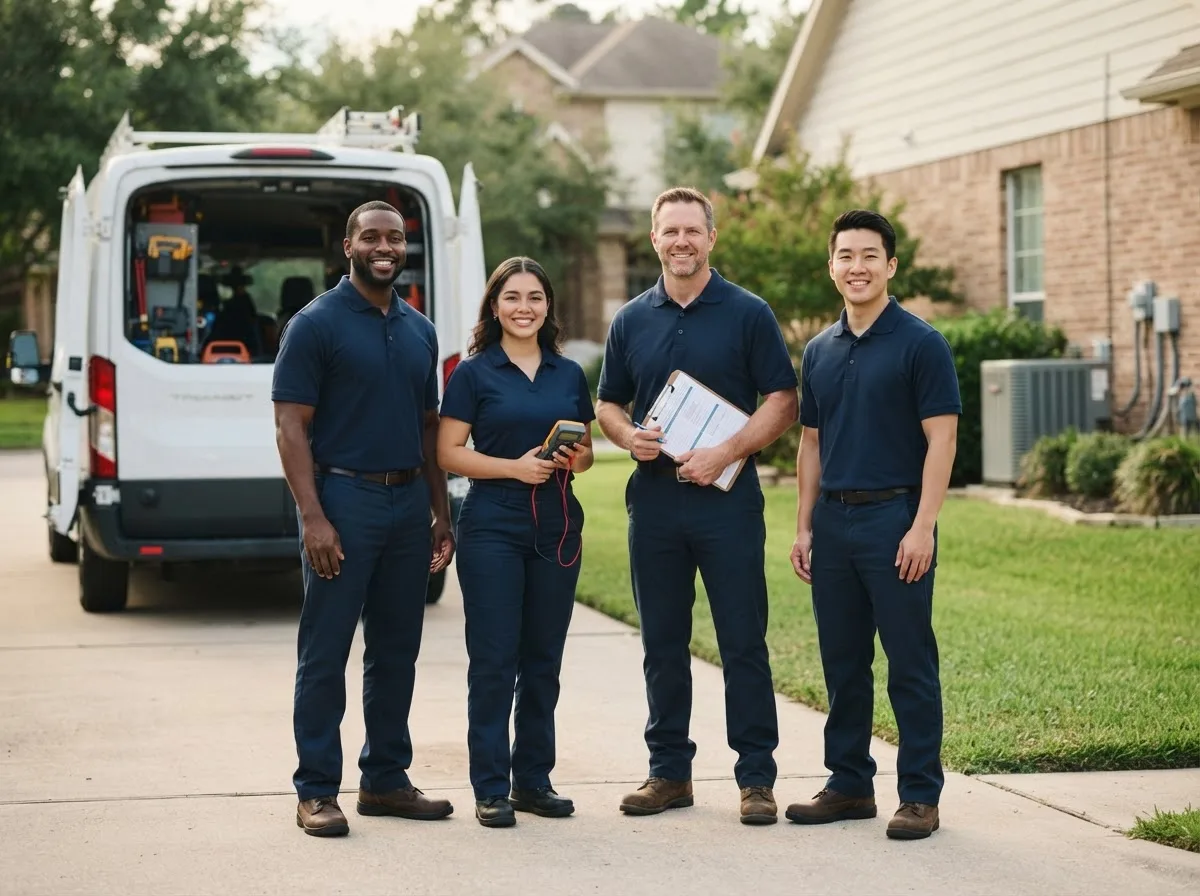 Certified HVAC technician near Lequire, OK